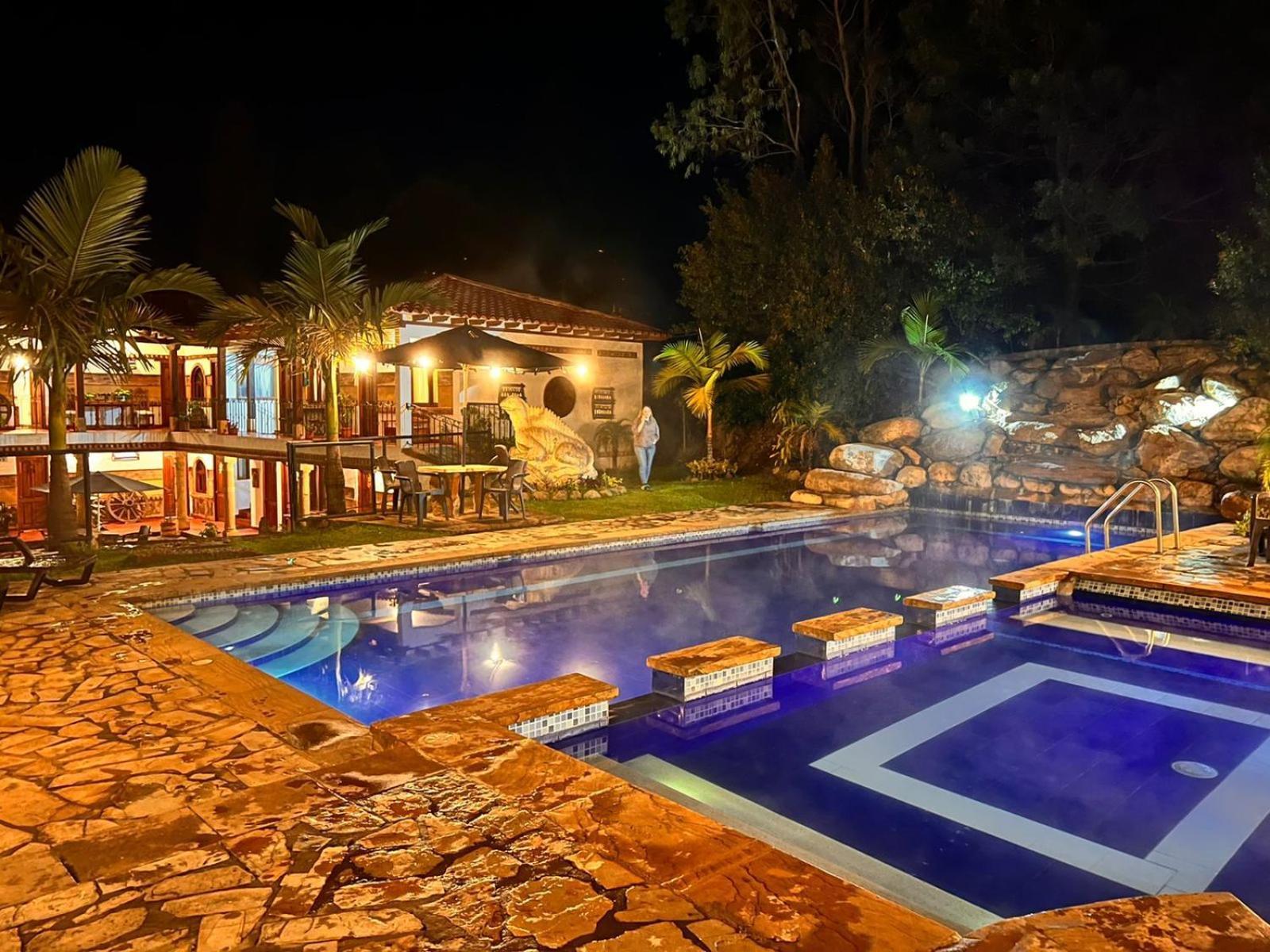 Hotel Casa Cantabria Campestre Villa de Leyva Exterior foto