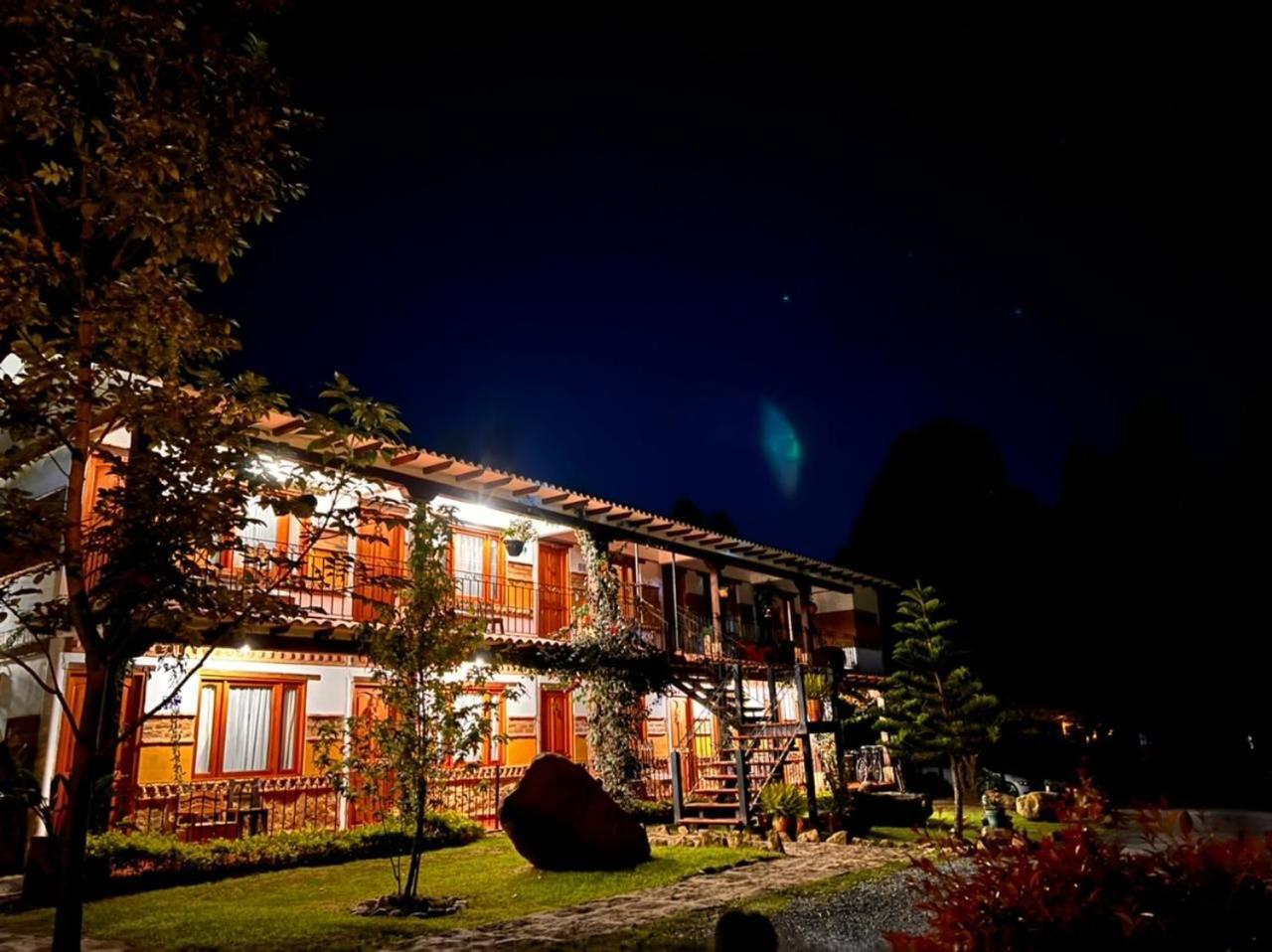 Hotel Casa Cantabria Campestre Villa de Leyva Exterior foto
