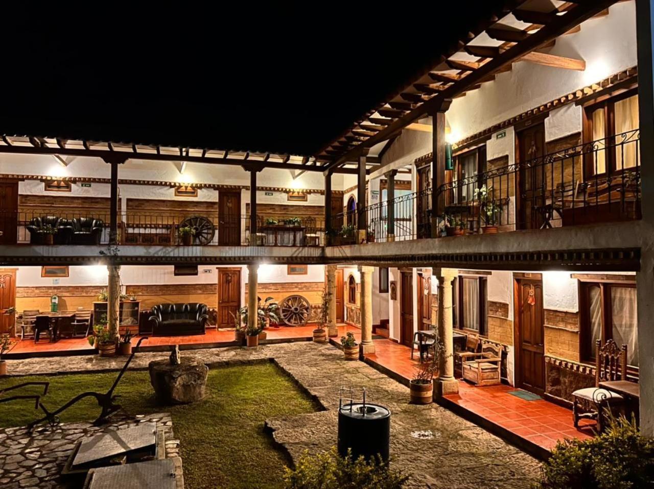 Hotel Casa Cantabria Campestre Villa de Leyva Exterior foto