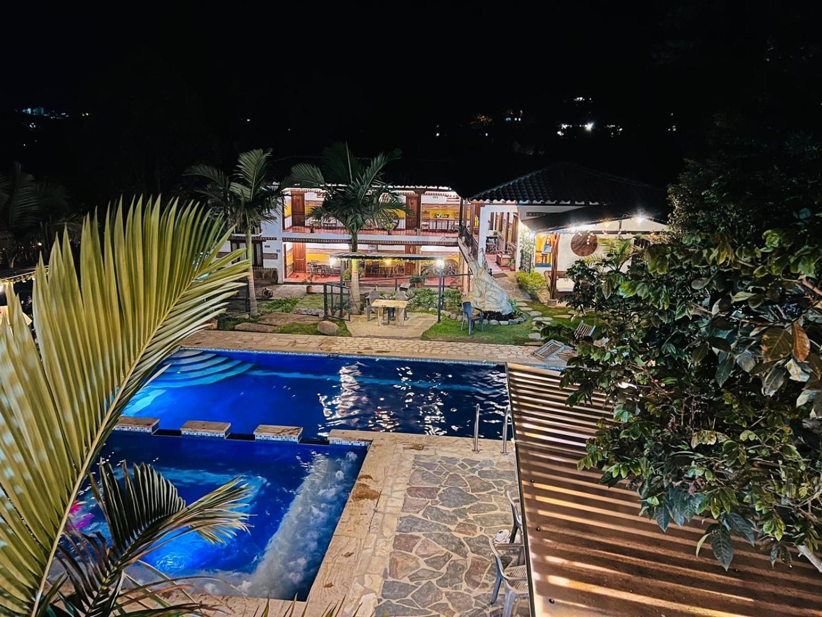 Hotel Casa Cantabria Campestre Villa de Leyva Exterior foto