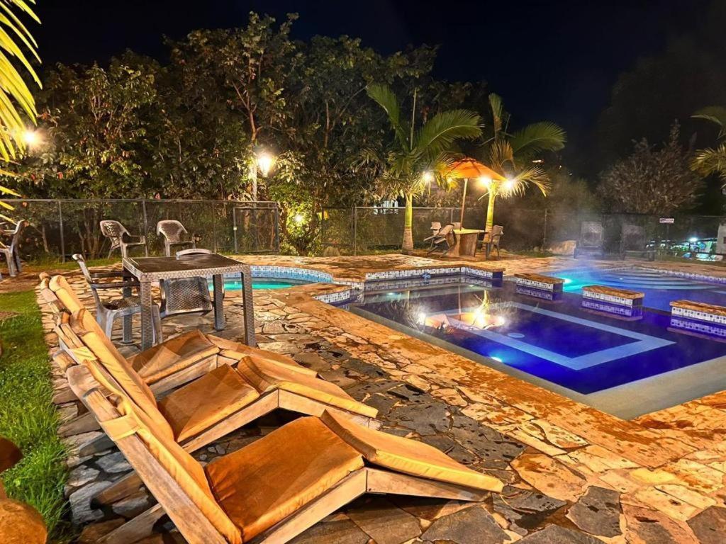 Hotel Casa Cantabria Campestre Villa de Leyva Exterior foto