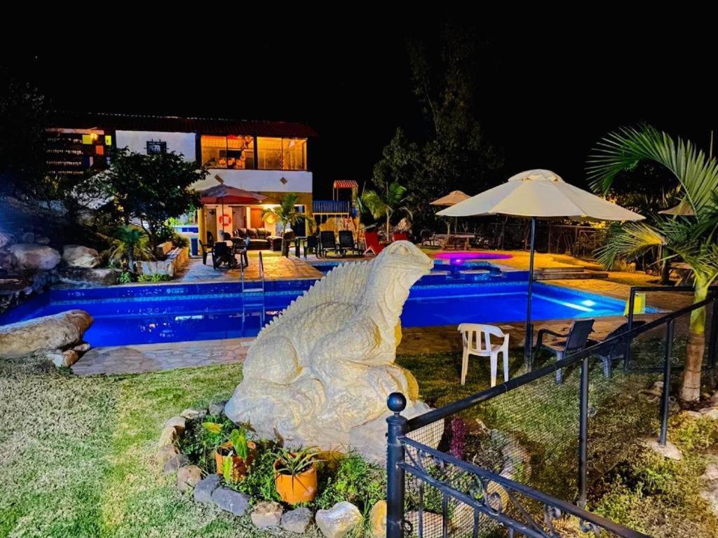 Hotel Casa Cantabria Campestre Villa de Leyva Exterior foto
