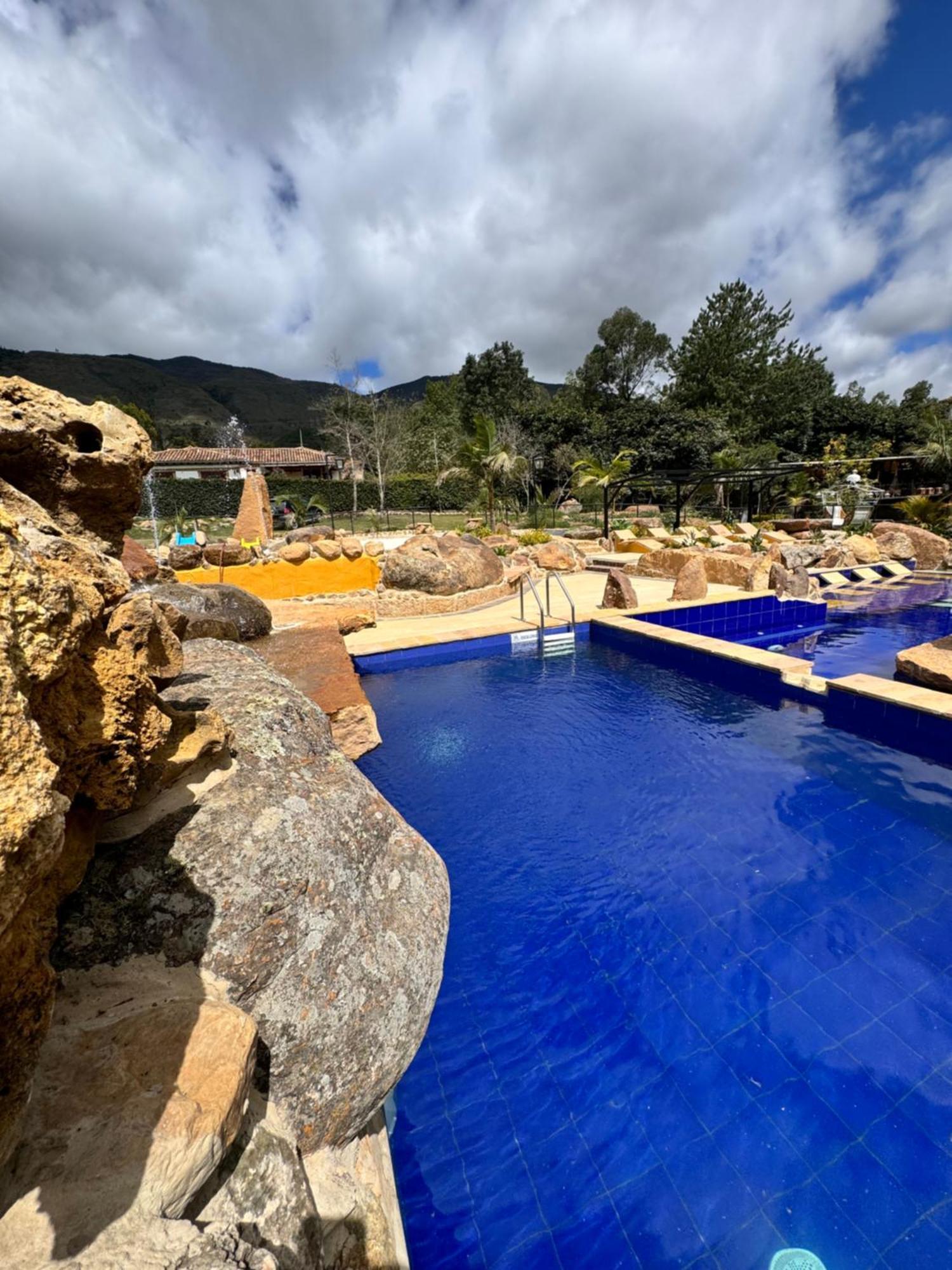 Hotel Casa Cantabria Campestre Villa de Leyva Exterior foto