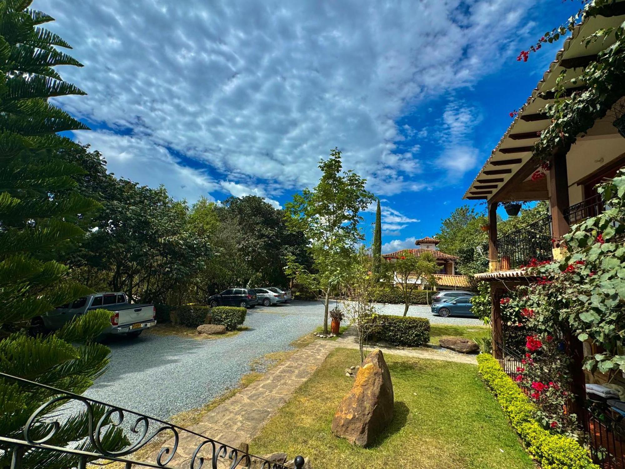 Hotel Casa Cantabria Campestre Villa de Leyva Exterior foto